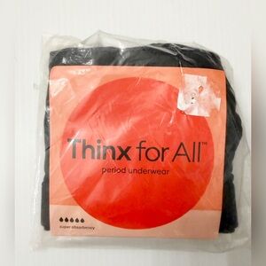 Thinx Black Period Leakproof Underwear Brief - M